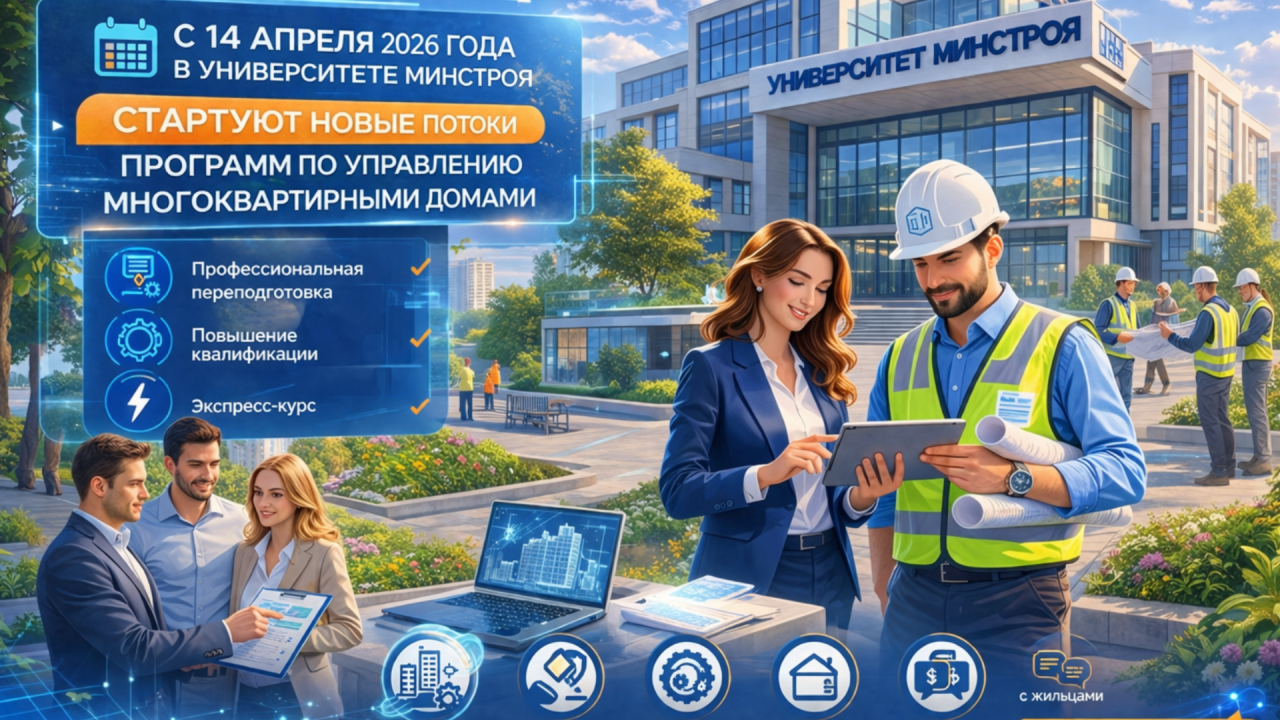 Как управлять многоквартирным домом увереннее и эффективнее — новые потоки уже с 14 апреля